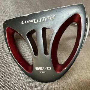 Zevo LW2 Live Wire Black Large Mallet Putter ~35" RH